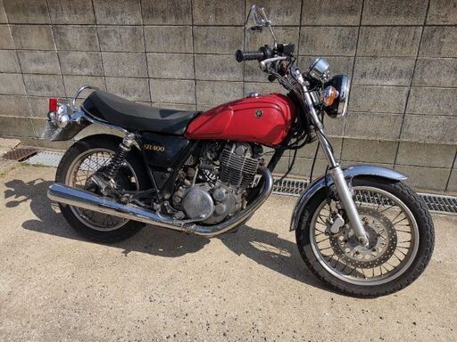 【購入者内定の為、終了予定】車検切れ　SR400　3型　キャブ車