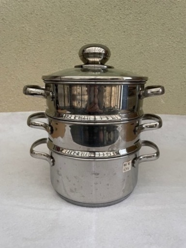 小鍋2段蒸し器