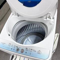 シャープ 洗濯機 ES-GE55L-A 一人暮らし 5.5kg