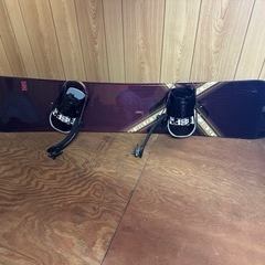 スノーボード板、ホットワックス　セット