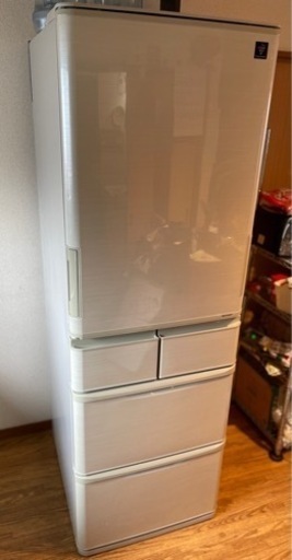 配達可能、シャープ SHARP 冷蔵庫 SJ-W411E プラズマクラスター、両開き、スリムタイプ 5ドア