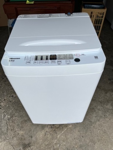 G-2 ハイセンス 全自動洗濯機  HW-T55H 5.5kg 2023年製