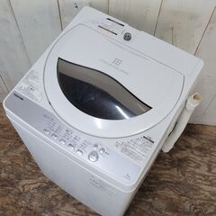 TOSHIBA/東芝 5kg 全自動洗濯機 AW-5G6 201...