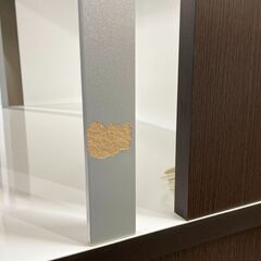 ニトリ★キッチンボード 120cm 食器棚 収納家具 ダークブラウン 高さ200cm キッチン家具 NITORI