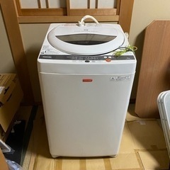 TOSHIBA 5kg 縦型洗濯機