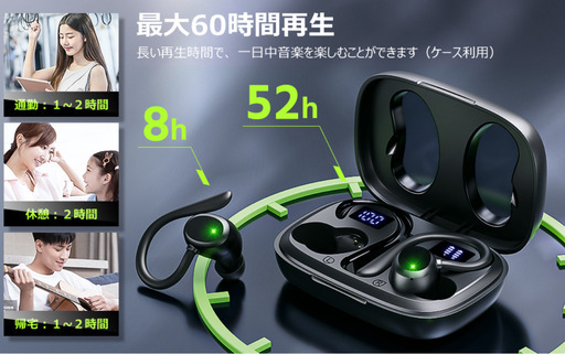 無料配布！2024革新＆超軽量 耳掛け式イヤホンを無料もらる！送料無料！