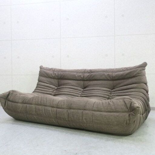 ligne roset リーンロゼ TOGO トーゴ 3人掛けソファ ミッシェル・デュカロワ デザイン 極美品