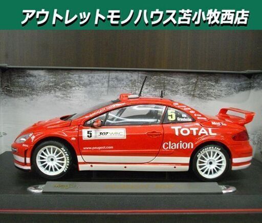 Maisto PEUGEOT 307WRC 1/18 マイスト コレクション プジョー ダイキャスト ミニカー 現状品 苫小牧西店