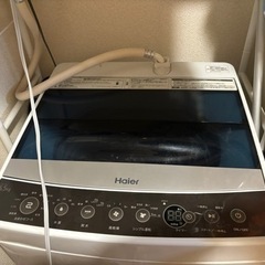 (お譲り先決定)無料　家電 シェルフ/洗濯機