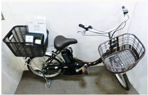 YAMAHA　電動　アシスト自転車　PAS SION-U　20インチ　PA20SU　動作良好　フル充電OK　3段変速　電動自転車　ヤマハ　引取り歓迎
