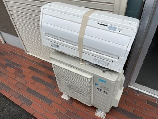 ★ダイキン DAIKIN★ルームエアコン AN25VASK-W 8畳用 冷房10畳まで 7～10畳 2.5kW 100V 内部乾燥 2018年製