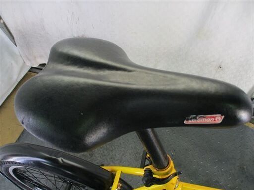 D353 ☆9000円☆ 折りたたみ中古自転車【HUMMER イエロー 20インチ