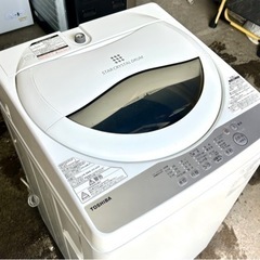 札幌市内配送無料 18年製 東芝 TOSHIBA 5kg 全自動洗濯機 AW-