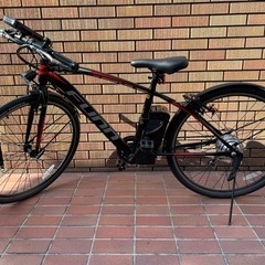 坂道も快適！電動アシスト自転車　26インチのクロスバイク電動自転車