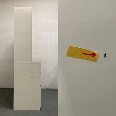 パモウナ/Pamouna キッチンボード 幅120 スライドドア アルミフレーム ハイグロス  ソフトクローズ 中古家具 店頭引取歓迎 R8016