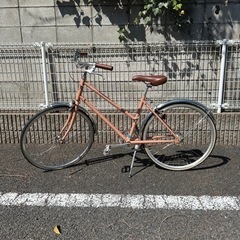 TOKYOBIKE LEGER ベージュレッド　Sサイズ（26インチ）