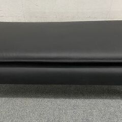 NITORI/ニトリ ソファベッド Nシールド ロック リクライニング ブラック 右リクライニング スツールセット 中古家具 店頭引取歓迎 R8063