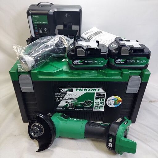 HiKOKI G3610DC(2XPZ) コードレスディスクグラインダ 100mm【市川行徳店】【店頭取引限定】【未使用】管理番号：ITTF1V4QCAYG
