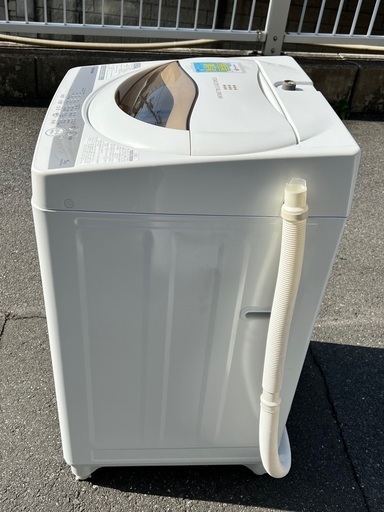 (K) SALE‼️ ￥17600(税込)Toshiba 全自動電気洗濯機 AW-5GA1 2022年製　5.0kg