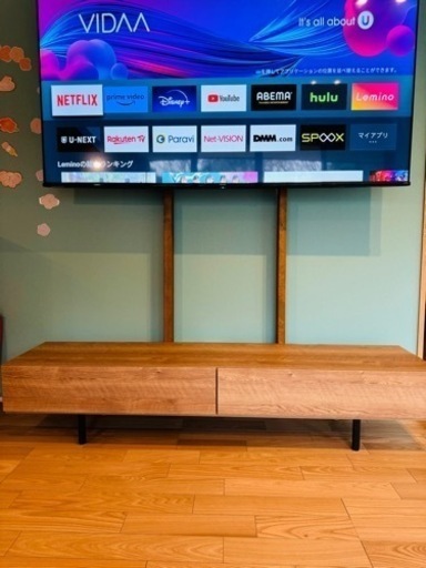 テレビボード台　TVボード　収納