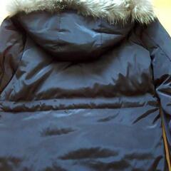 値下げ　courreges クレージュ　ダウンコート　取外し可のライナー付　黒　9号