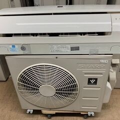 K05149 シャープ 2017年製 中古エアコン 主に6畳用 冷房能力 2.2KW ／