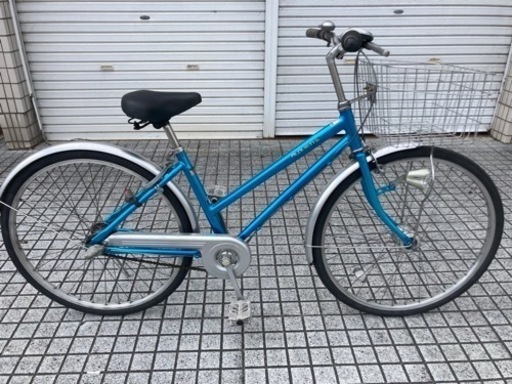 【26インチ自転車】内装3段変速　LEDオートライト付　前後タイヤ新品❗️若林自転車　膳所店　SALE中❗️