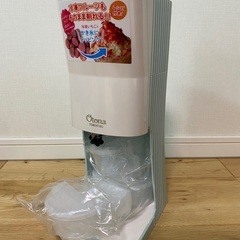 Doshisha 電動ふわふわとろ雪　かき氷器　新品未使用