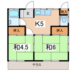 駅まで徒歩5分♪敷金礼金0円です！！