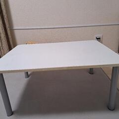 テーブル 白色