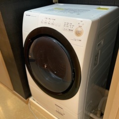【ネット決済・配送可】SHARP ドラム式洗濯機 ES-S7E ...