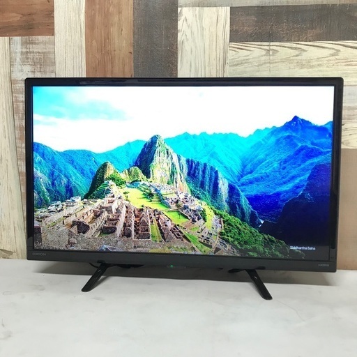 即日受渡❣️去年購入ORION 24型Wチューナー裏番組録画可6500円