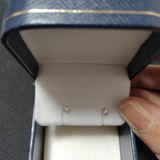 プラチナ　ダイヤピアス　宝石　ジュエリー　ダイヤモンド　ピアス