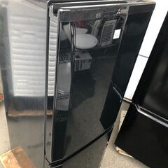 三菱 【右開き】146L 2ドアノンフロン冷蔵庫MR-P15EC-KK