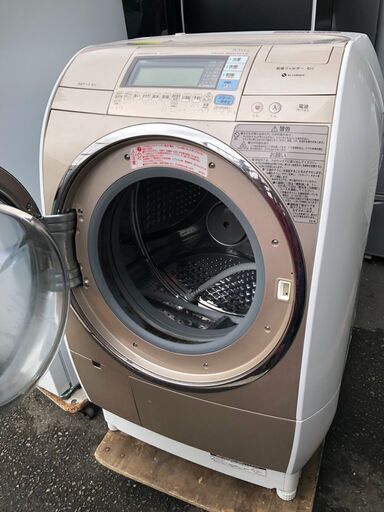 配送無料店　日立　10KG HITACHI BD-V9500L N [ななめ型ドラム式洗濯乾燥機 ビッグドラム