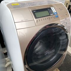 配送無料店 日立 10KG HITACHI BD-V9500L N [ななめ型ドラム式洗濯乾燥機 ビッグドラム - 洗濯機