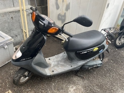 【取引決まりました】　2スト50ccバイクヘルメット、ワイヤー鍵付き