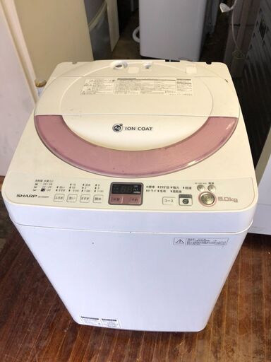 シャープ SHARP ES-GE60N-P [全自動洗濯機(6.0kg)