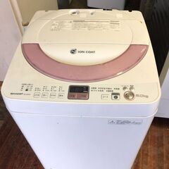 シャープ SHARP ES-GE60N-P [全自動洗濯機(6....