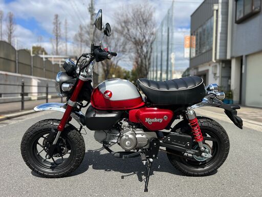 大阪市】距離浅2087km フルノーマル JB03 現行 モンキー125□買取