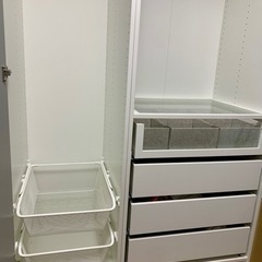 IKEAイケア　美品クローゼット　パックス