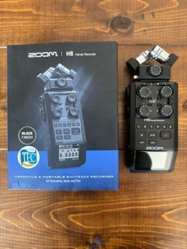 新品同様品　開封のみ　zoom H6 ハンディレコーダー　フィールドレコーダー