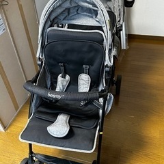譲渡者様決まりました】2人乗りベビーカー