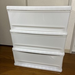 【取引中】家具 収納家具 カラーボックス 3段ボックス 2つセット