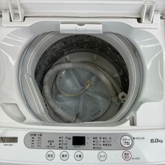 ヤマダセレクト　6.0kg全自動洗濯機　YWM-T60G1　2019年製