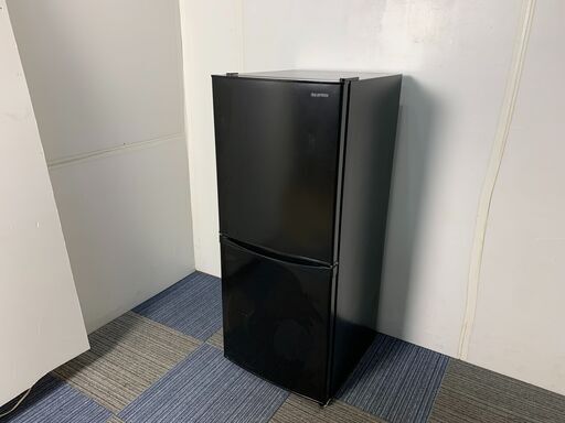 (240307)　アイリスオーヤマ　ノンフロン冷凍冷蔵庫　IRSD-14A-B　2020年製