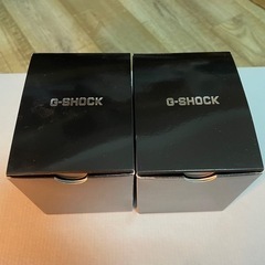 G-SHOCK 空箱 2個 