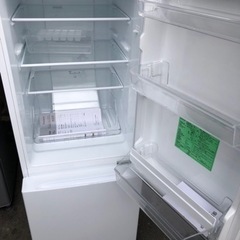 北九州市内配送無料　保証付き　２０２２年　yselect YRZF15J ヤマダオリジナル ２ドア冷蔵庫 (156L・右開き) ホワイト 