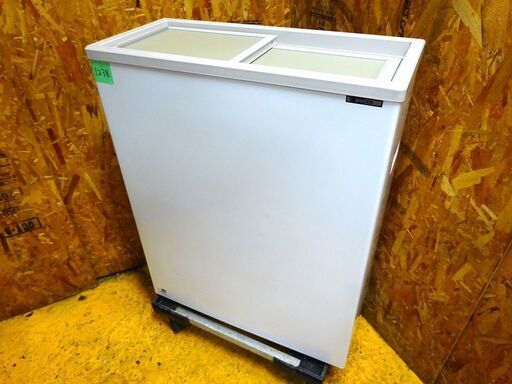 (1238)SANDEN サンデン 業務用 冷凍庫 冷凍ストッカー PF-070XG 2022年製 100V W700D315H865 中古 厨房 飲食店