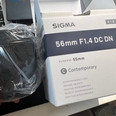 SIGMA 56mm F1.4 マイクロフォーサーズ 全新品
